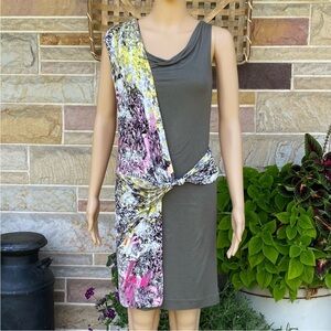 Anthropologie Leifsdottir‎ Crushed Chroma Dress